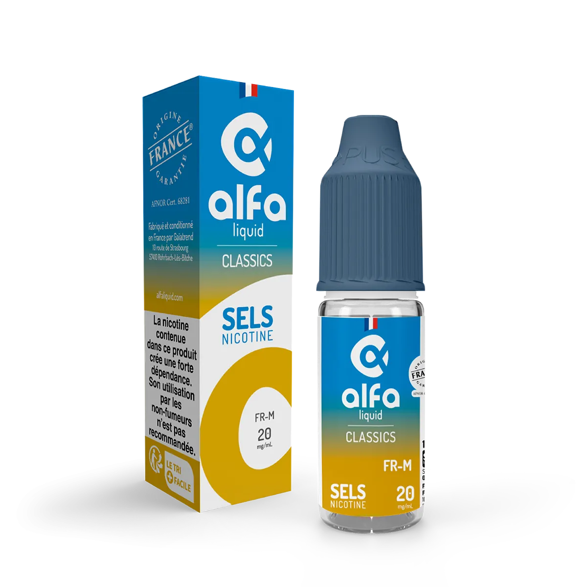 ALFALIQUID FR-M SELS DE NICOTINE