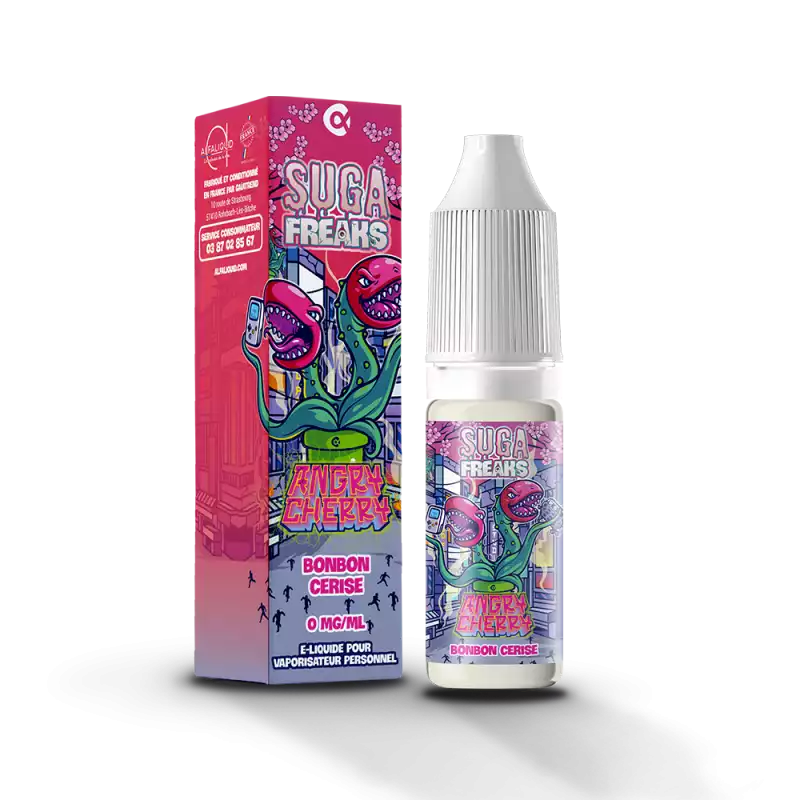 ALFALIQUID - ANGRY CHERRY SUGAFREAKS