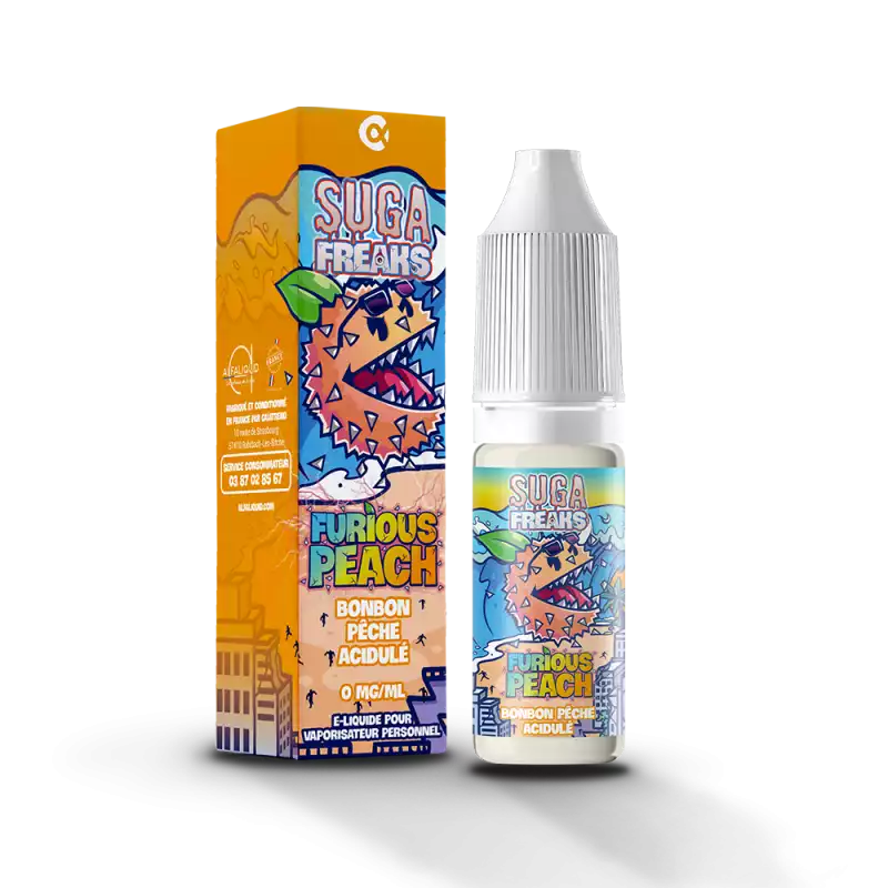 ALFALIQUID FURIOUS PEACH SUGAFREAKS