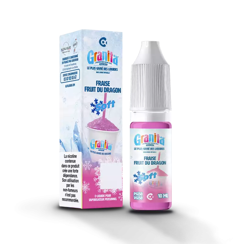 ALFALIQUID FRAISE FRUIT DU DRAGON GRANITA SOFT