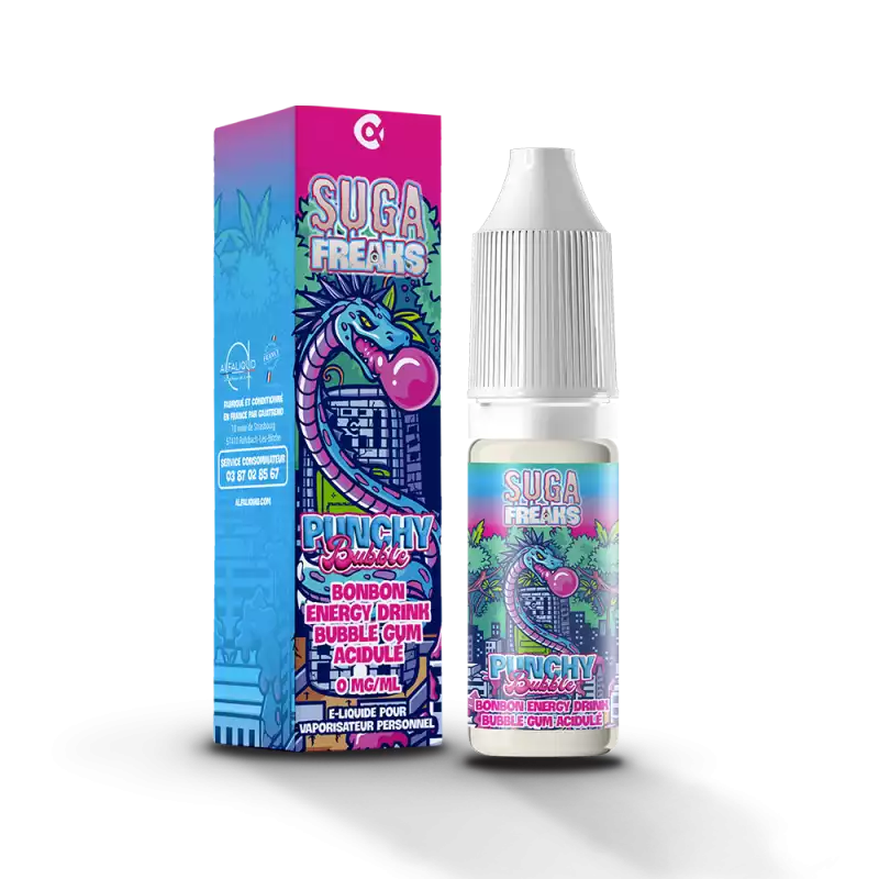 ALFALIQUID PUNCHY BUBBLE SUGAFREAKS