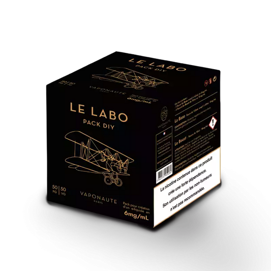 VAPONAUTE LE LABO PACK DIY 125ML 6MG/ML