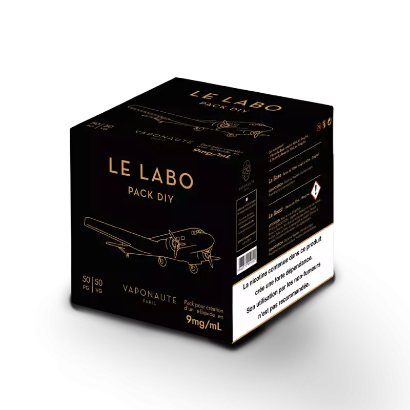VAPONAUTE LE LABO PACK DIY 125ML 9MG/ML