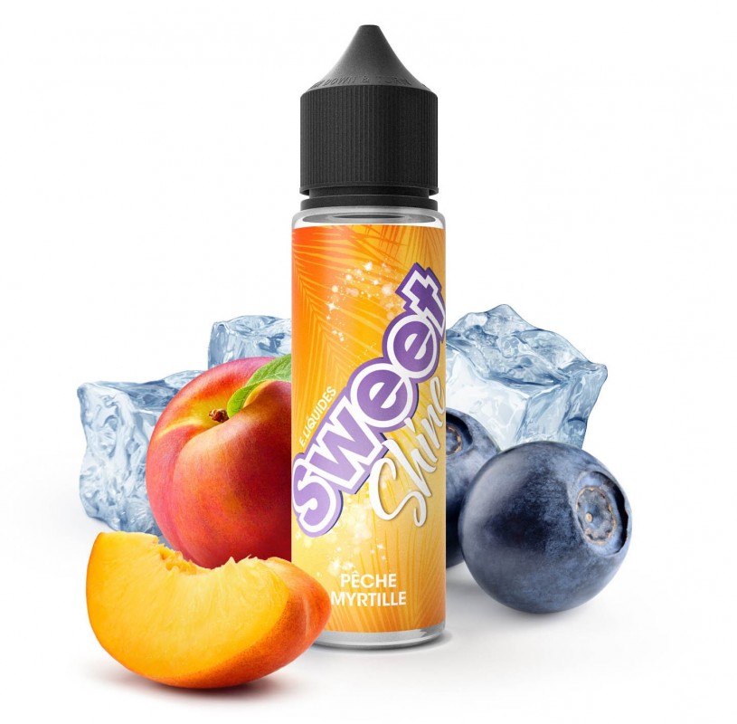 COOKIN'CLOUD SWEET SHINE PÊCHE MYRTILLE 50ML