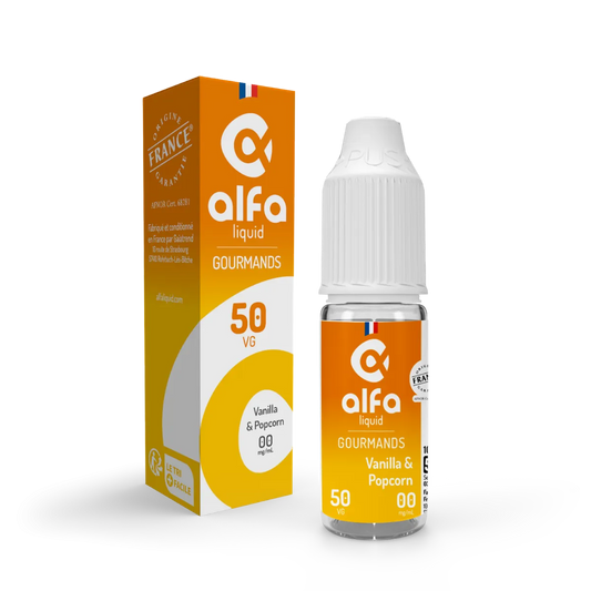 ALFALIQUID VANILLA & POP CORN