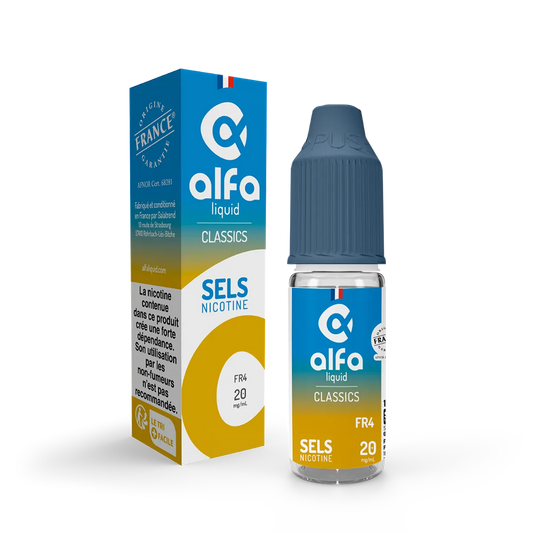ALFALIQUID - FR4 SELS DE NICOTINE