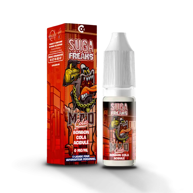 ALFALIQUID MAD COLA SUGAFREAKS