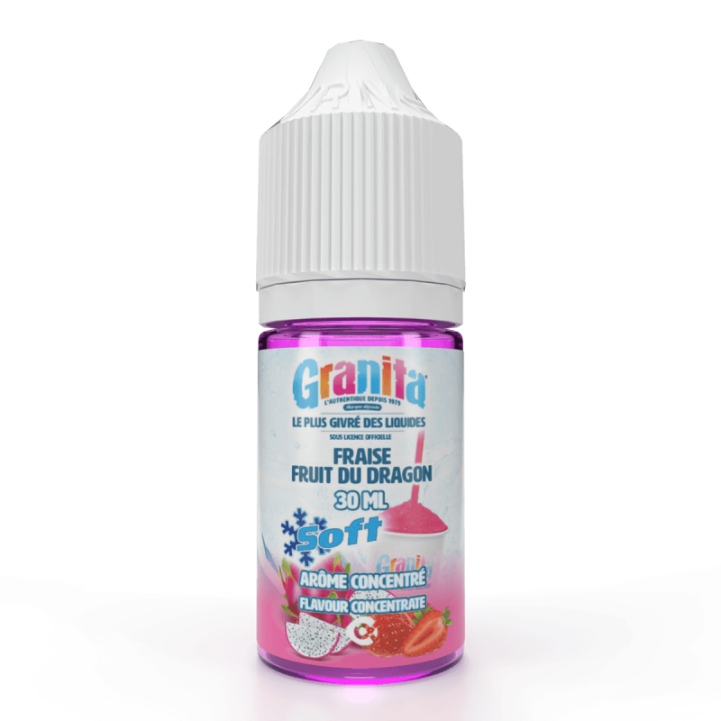 CONCENTRÉ ALFALIQUID GRANITA SOFT - FRAISE FRUIT DU DRAGON 30ML