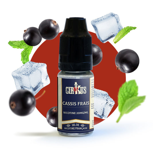 VDLV CASSIS FRAIS CIRKUS SELS DE NICOTINE