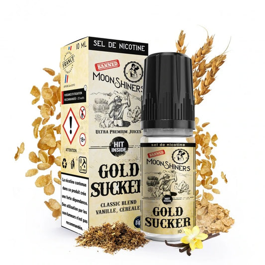 LE FRENCH LIQUIDE GOLD SUCKER SELS DE NICOTINE