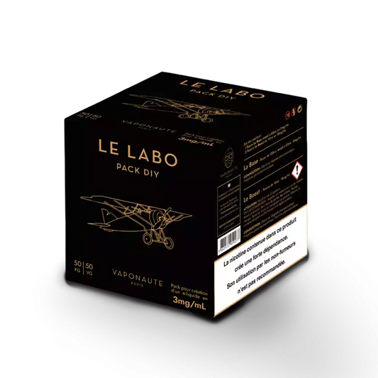 VAPONAUTE LE LABO PACK DIY 125ML 3MG/ML