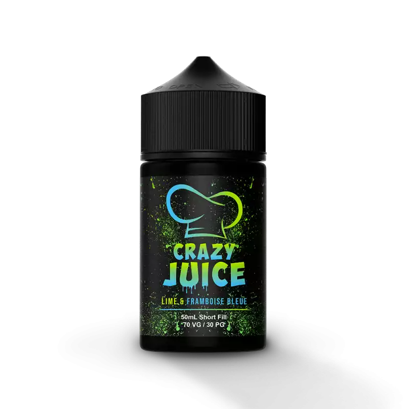 MUKK MUKK CRAZY JUICE LIME & FRAMBOISE BLEUE 50ML