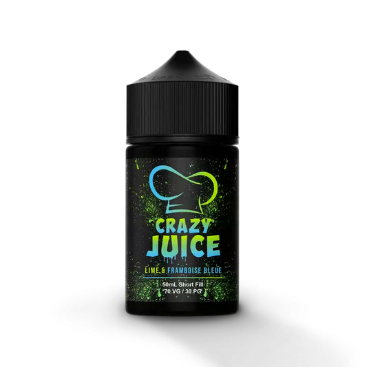 MUKK MUKK CRAZY JUICE LIME & FRAMBOISE BLEUE 50ML
