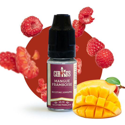 VDLV MANGUE FRAMBOISE CIRKUS SELS DE NICOTINE