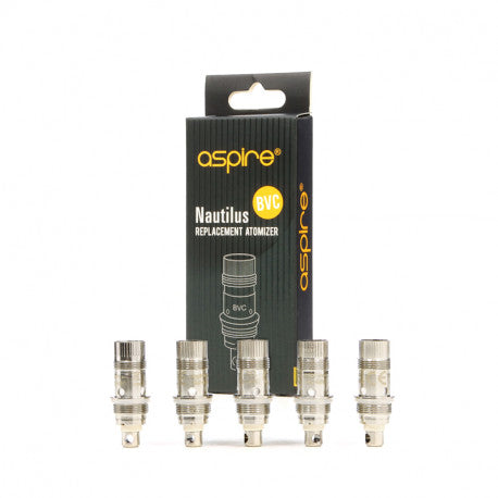 ASPIRE Résistances BVC (x5) Nautilus/Prime/2S/3S/Mini Aspire