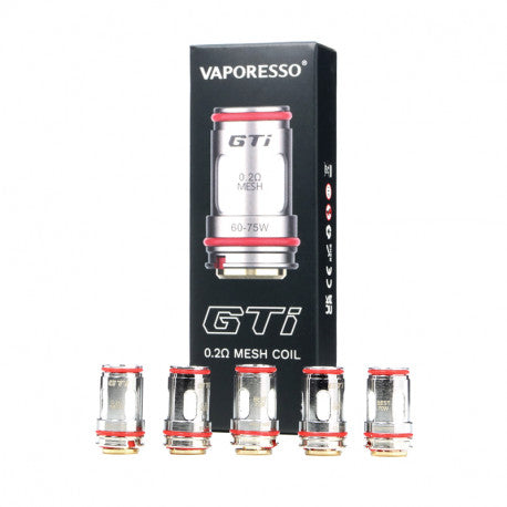 VAPORESSO Résistances GTI (x5) iTank
