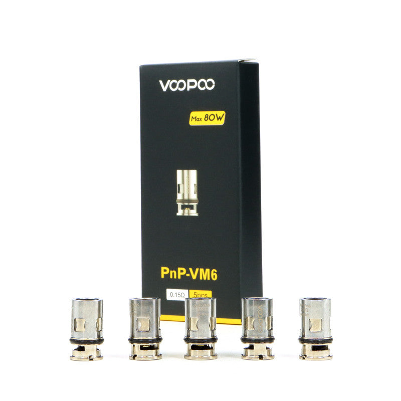 VOOPOO Résistances PnP Drag/Vinci/PnP Tank/Navi/Seal (x5)