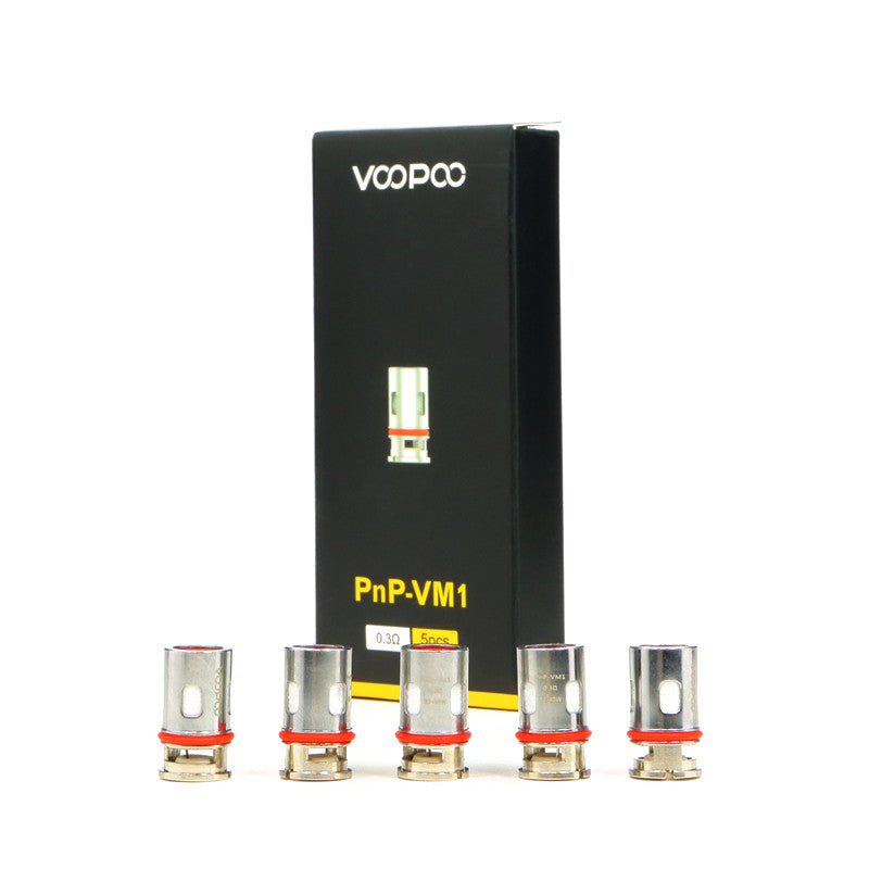 VOOPOO Résistances PnP Drag/Vinci/PnP Tank/Navi/Seal (x5)